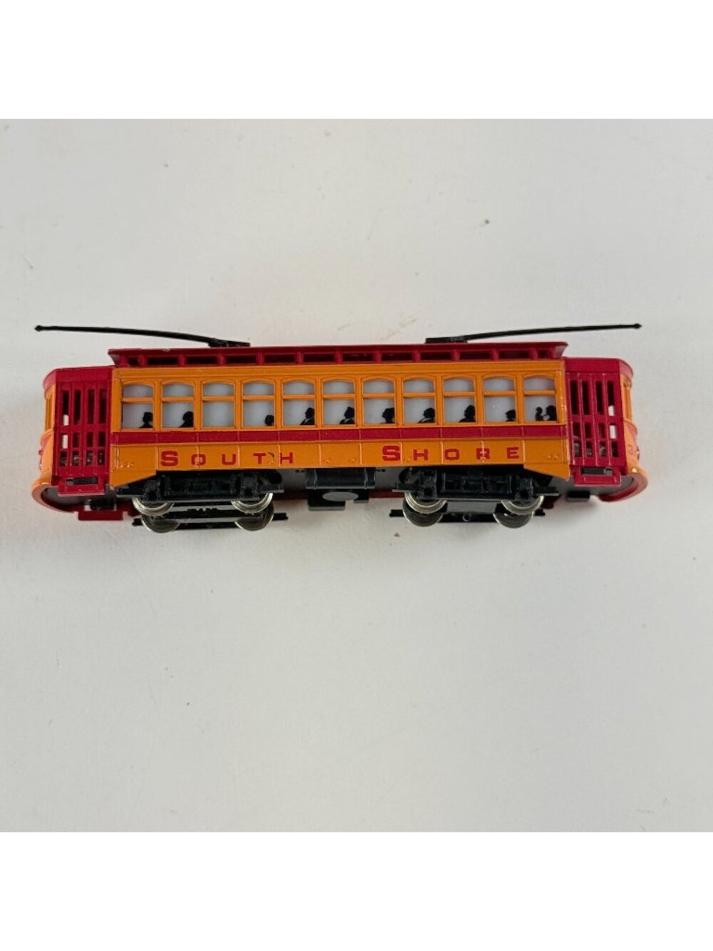 Bachmann Ho Scale Brill Trolley South Shore Red / Orange Tested Runs